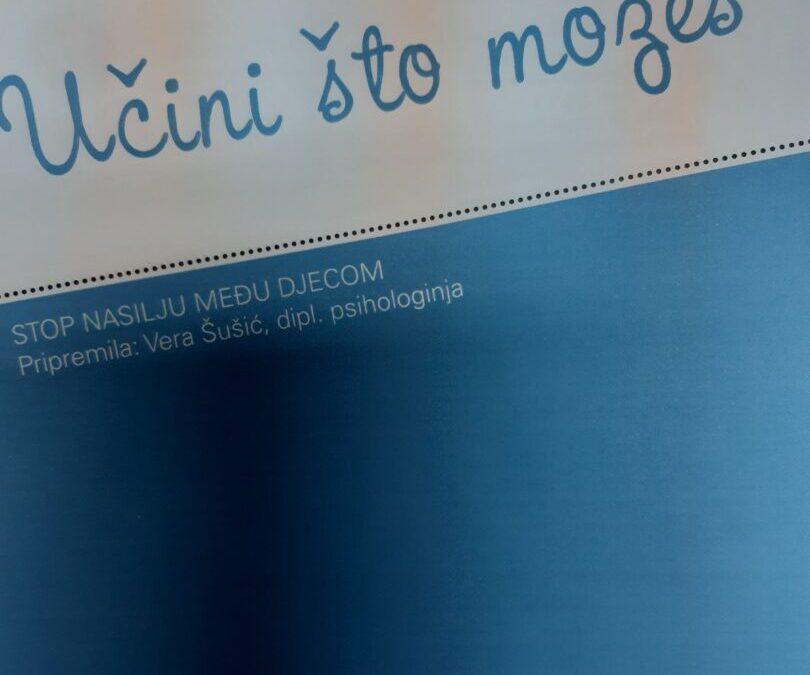 Pedagoška radionica: “Učini što možeš”